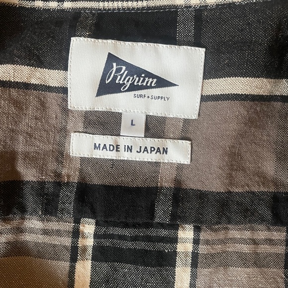 Pilgrim Surf + Supply Short Sleeve Button Down Shirt - Picture 4 of 5